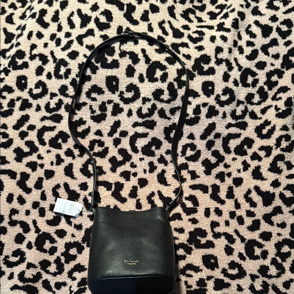 BRAND NEW! Kate Spade small bucket Black Crossbody Bag